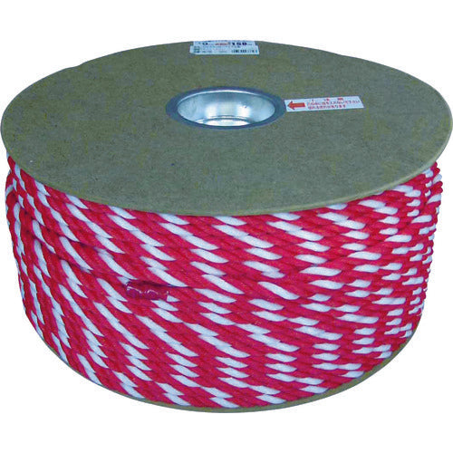 ユタカメイク　ポリエチレンロープドラム巻　９ｍｍ×１５０ｍ　コウハク　PRE-55　1 巻