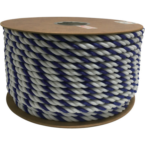 ユタカメイク　ポリエチレンロープドラム巻　１２ｍｍ×１００ｍ　コンシロ　PRE-66　1 巻