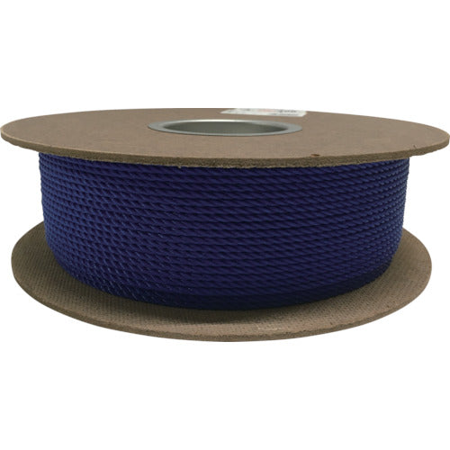 Yutakamake Polyethylene Rope Drum Roll 3mm x 200m Blue PRE-72 1 Roll