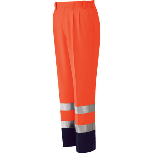 미도리 안전 고시인 이지 플렉스 팬츠 오렌지 L VE 325-SITA-L 1 착용
