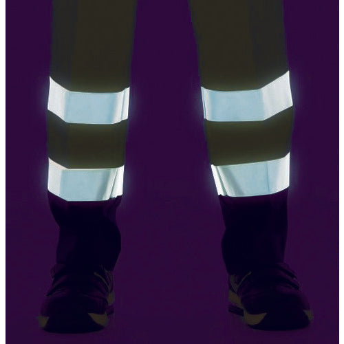 미도리 안전 고시인 이지 플렉스 팬츠 오렌지 LL VE 325-SITA-LL 1 착용