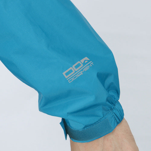 カジメイク　ＫＪレインパーカー　ターコイズ　Ｌ　7710-53-L　1 着