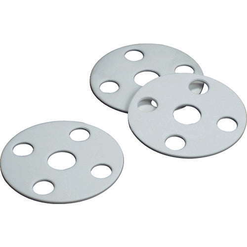 Fluorochemical Fluorine Resin (PTFE) Flange Packing JIS-5K 15A NR2120-008 1 sheet