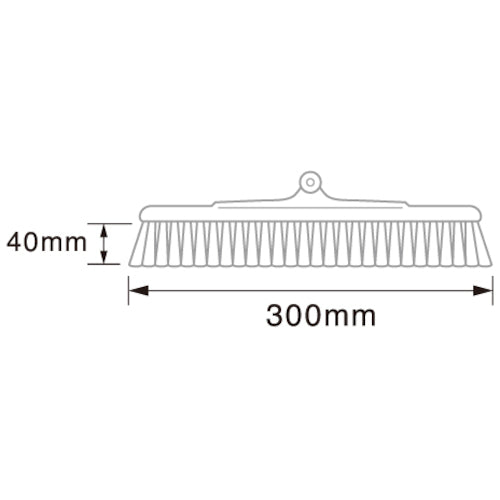 ＢＵＲＲＴＥＣ　バーキュートプラス　ＢＣＰ３０　交換用ブラシ　ハード赤１　ＢＣＰ３０−４０Ｈ−ＳＰＲ　１Ｐ　62611101　1 本