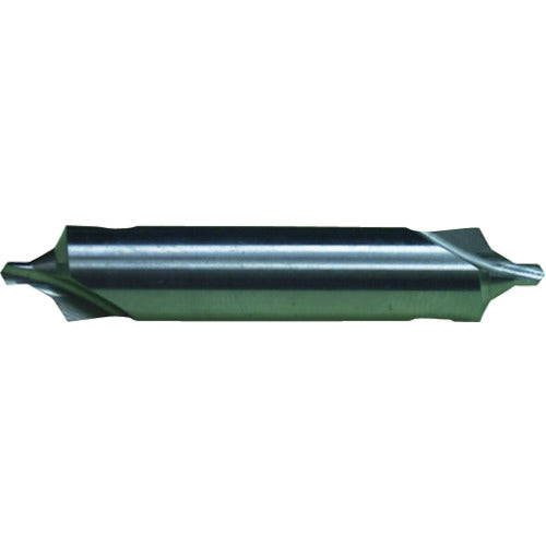 Iwata Tool HSS Center Drill (B-type 60°) Taper diameter 2.5.00 mm, Shank diameter 12 mm, Total length 60 mm, Double-edged BCD2.5X12, 1 piece