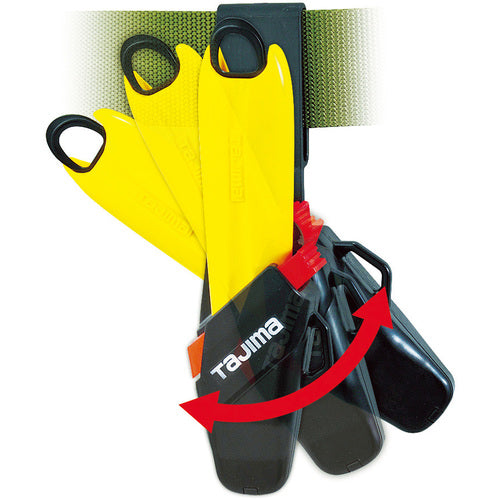 タジマ　ドライバーカッターＬ用セフホルスター（黒）　DC-LSFB　1 個