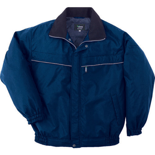 ミドリ安全　軽量防風防寒ブルゾン　ネイビー　Ｌ　M3147-UE-L　1 着