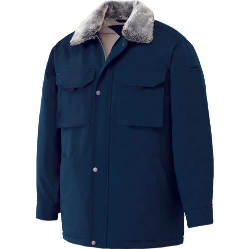 Midori Anzen [Sold out this season] Cold weather soft Castro coat, navy, L, M4047-UE-L, 1 unit