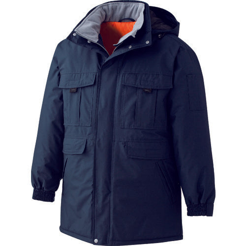Midori Anzen Extreme Cold Weather Waterproof Coat Navy L M4087-UE-L 1 Piece