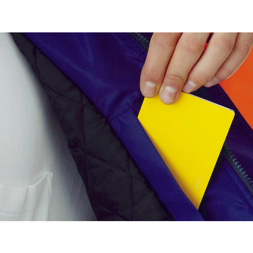 Midori Anzen High Visibility Waterproof Antistatic Cold Weather Blouson Yellow M SE1134-UE-M 1 Piece