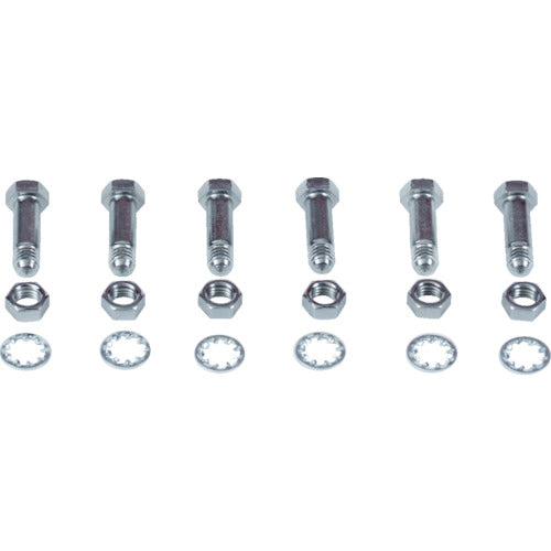 TRUSCO Gear Puller TGP3 Type Bolts and Nuts (Set of 6) 200mm TGP3-200BN 1 S
