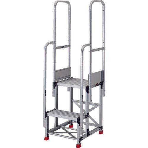 TRUSCCO 받침대 2단 본체 계단 양손잡이 1100 TSF-257TE19-11H 1대