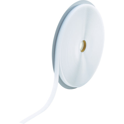 TRUSCO 매직 테이프 봉제용 B측 16mm×25m 화이트 TMBH-1625-W 1권