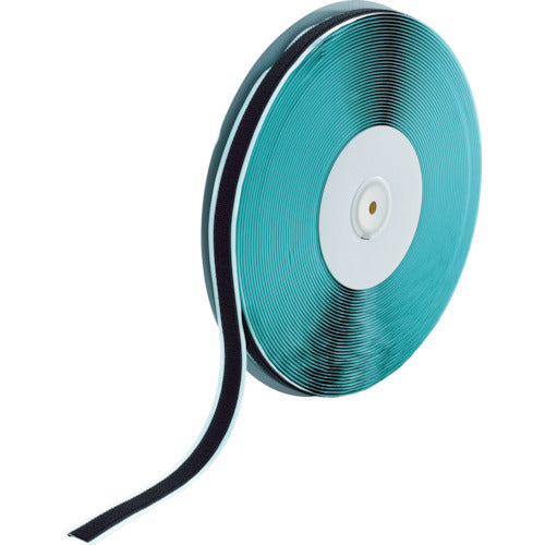 TRUSCO 매직 테이프[[R하]] 풀 부착 B측 16mm×25m 검정 TMBN-1625-BK 1권