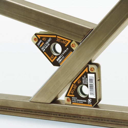 ＴＲＵＳＣＯ　溶接用ミニマグネット（２個セット）　TMM-60　1 袋