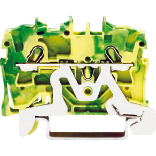 WAGO Spring Type Relay Terminal Block 2002 Series 2-Wire Earth Type 2002-1207-PK 1 Piece