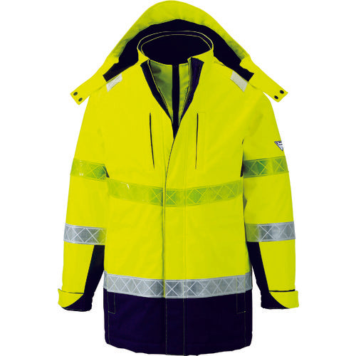XEBEC 801 High Visibility Waterproof Cold Weather Coat M Yellow 801-80-M 1 Piece