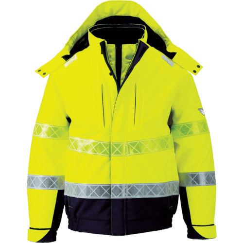XEBEC 802 High Visibility Waterproof Cold Weather Blouson 3L Yellow 802-80-3L 1 Piece