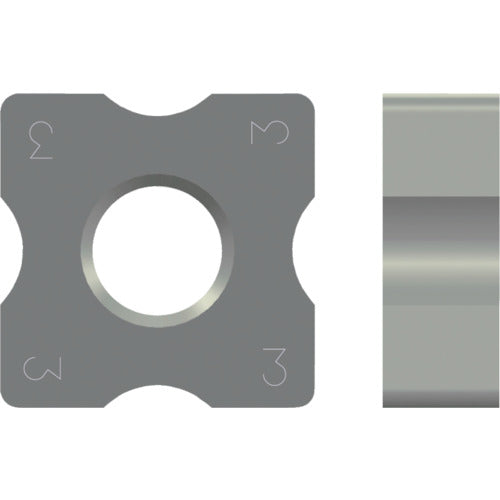 후지모토 R 모따기용 칩 서멧 3R NK2001 N43GXR8-3R 12개