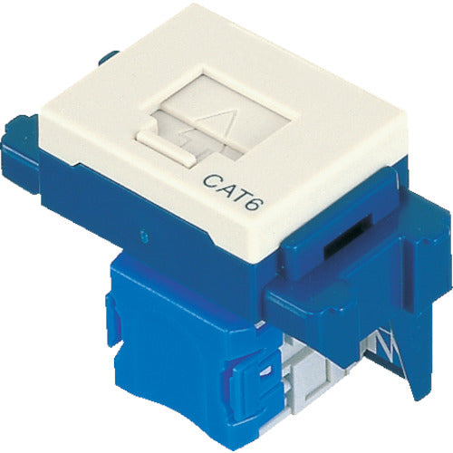 Panasonic Goods Series Information Modular Jack CAT5E Recessed Type Milky White NR3160 1 pc