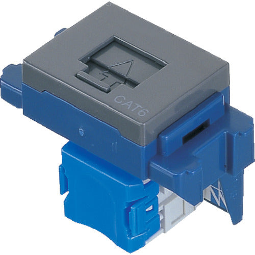 Panasonic Goods Series Information Modular Jack CAT5E Recessed Type Gray NR3160H 1 pc