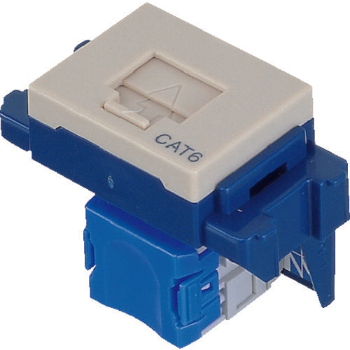 Ｐａｎａｓｏｎｉｃ　ぐっとすシリーズ情報モジュラジャック　ＣＡＴ６　埋込型　ベージュ　NR3170F　1 個