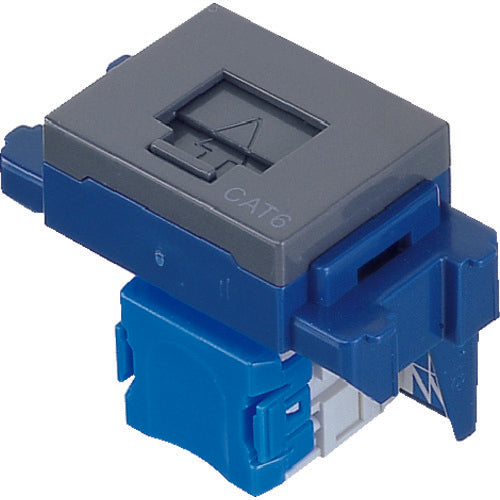 Ｐａｎａｓｏｎｉｃ　ぐっとすシリーズ情報モジュラジャック　ＣＡＴ６　埋込型　グレー　NR3170H　1 個