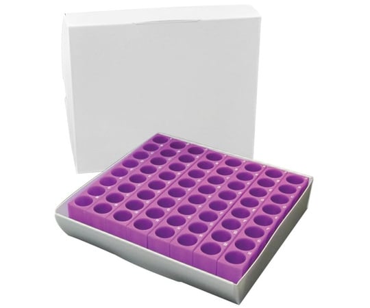 TracRack Segmented Tube Rack Purple 120356 1개