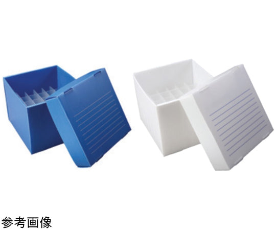 Corrugated Polypropylene Cryogenic Freezer Box 15mL 36-Place Natural 1箱（10個入）　120391 1箱(10個入)