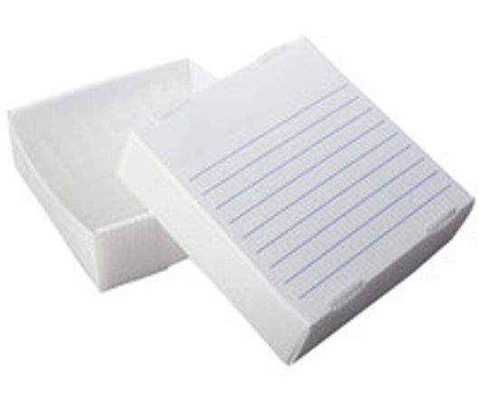 Corrugated Polypropylene Cryogenic Freezer Box 0.5mL 81-Place Natural 1상자(10개입) 120383 1상자(10개입)