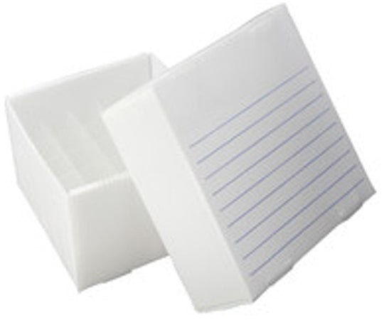 Corrugated Polypropylene Cryogenic Freezer Box 5mL 25-Place Natural 1箱（10個入）　120387 1箱(10個入)