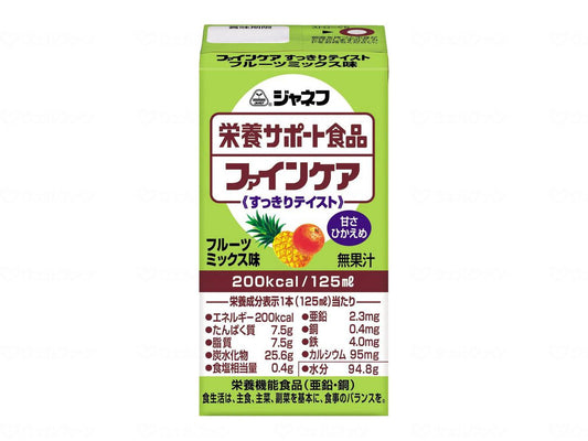 キユーピーﾌｧｲﾝｹｱすっきりﾃｲｽﾄ 個 ﾌﾙｰﾂﾐｯｸｽ味