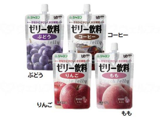 キユーピージャネフ　ゼリー飲料 4種4個ｾｯﾄ