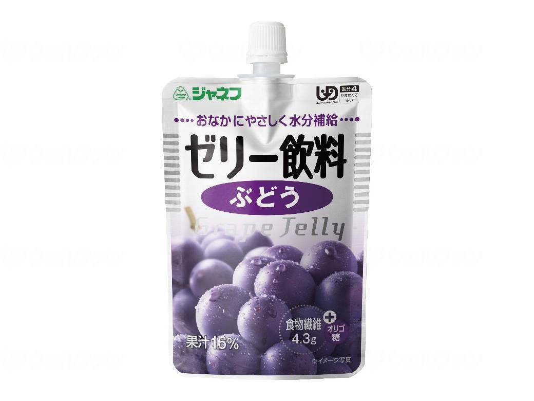 キユーピージャネフ　ゼリー飲料 ﾎﾞｰﾙ ぶどう