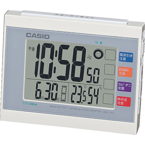 Casio radio clock DQL-210J-7JF 1 unit