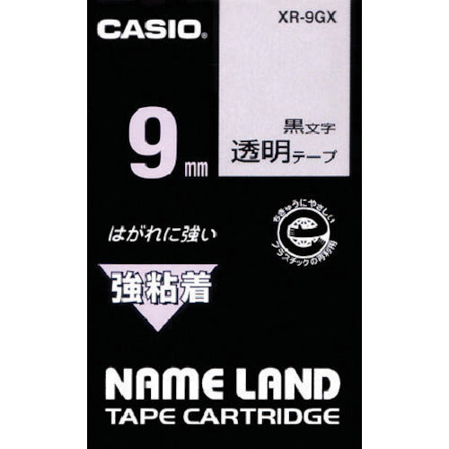 Casio Nameland Strong Adhesive Tape 9mm XR-9GX 1 pc