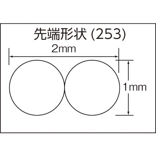 アネックス　ラバーグリップヤットコ　両丸タイプ１３５ｍｍ　253　1 丁