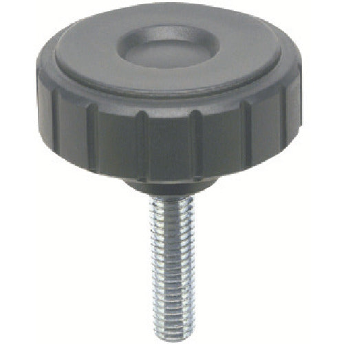 ELESA Knurled Knob Soft KN55AX50SOFT 1 pc