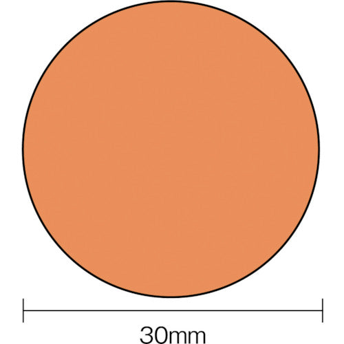 ３Ｍ　エーワン［［ＴＭ上］］　カラーラベル　丸型　３０ｍｍΦ　青　（１４枚入）　07232　1 PK