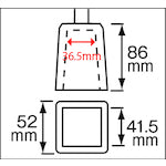 モクバ印　配管用レンチ　開栓器　ＢＯＸ型　１０００ｍｍ　G-2-100　1 本