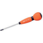 KTC Grip Driver Soft Round Driver Cross Penetrating Type No. 2 Shaft Length 100mm D8P2-2 1 pc