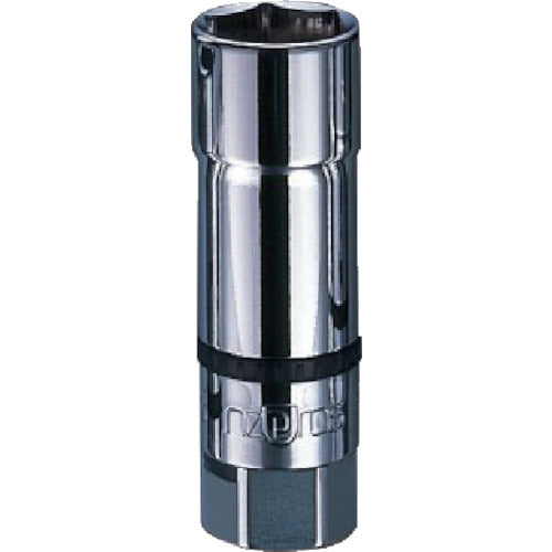 nepros Socket (for car maintenance) 9.5 sq. Plug wrench 16 mm, 9.5 mm socket, 60 mm total length, NB3-16SP, 1 piece