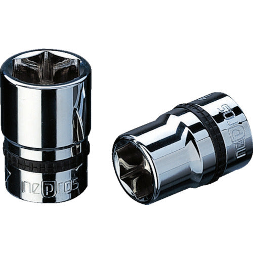 nepros 12.7sq. 소켓(육각) 대변 치수 15mm 전체 길이 31.5mm NB4-15 1개