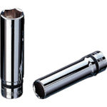 nepros 12.7sq. 딥 소켓(육각) 대변 치수 11mm 삽입 각 12.7mm 전체 길이 80mm NB4L-11 1개