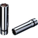 nepros 12.7sq. 딥 소켓(육각) 대변 치수 14mm 삽입 각 12.7mm 전체 길이 80mm NB4L-14 1개