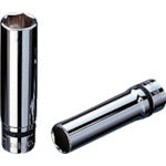 nepros 12.7sq. 딥 소켓(육각) 대변 치수 17mm 삽입 각 12.7mm 전체 길이 85mm NB4L-17 1개