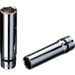 nepros 12.7sq. 딥 소켓(육각) 대변 치수 21mm 삽입 각 12.7mm 전체 길이 85mm NB4L-21 1개