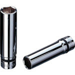 nepros 12.7sq. 딥 소켓(육각) 대변 치수 22mm 삽입 각 12.7mm 전체 길이 85mm NB4L-22 1개