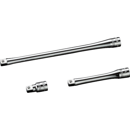 nepros 6.3 sq. extension bar, socket size 6.35 mm, total length 150 mm, NBE2-150, 1 piece