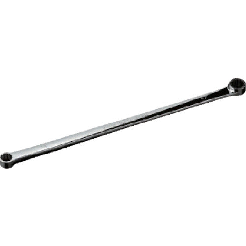 ｎｅｐｒｏｓ　超ロングストレート両口めがねレンチ　対辺寸法２２×２４ｍｍ　全長４３１．５ｍｍ　NM11L-2224　1 丁